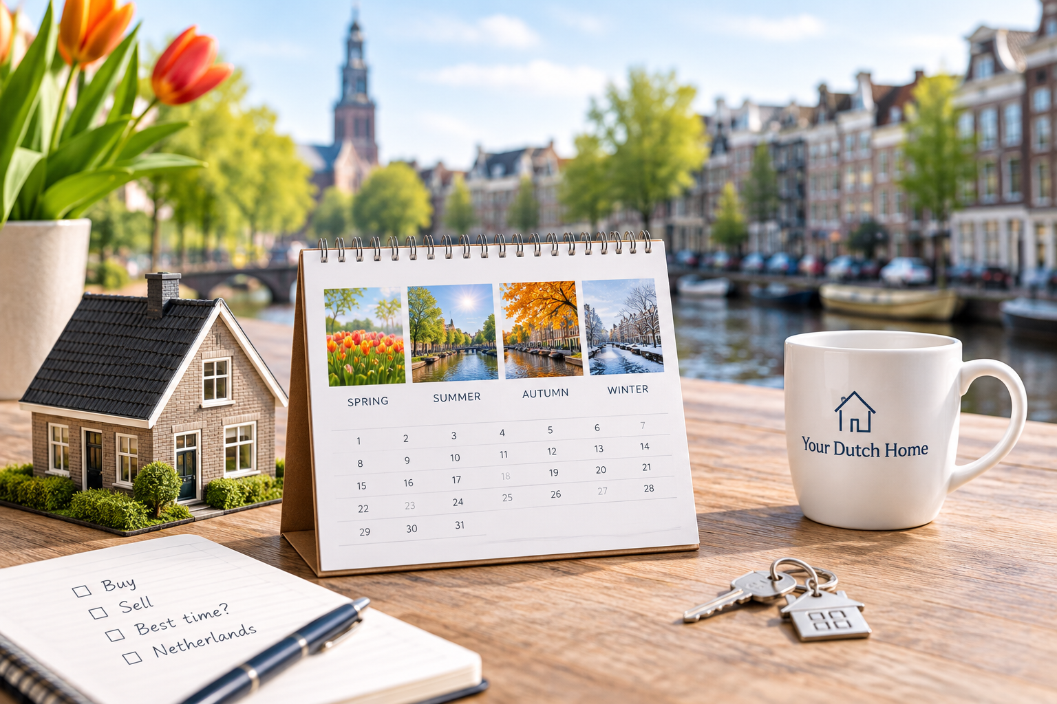  Seasonal timing: When is the best time to buy or sell a home in the Netherlands (for expats)?
